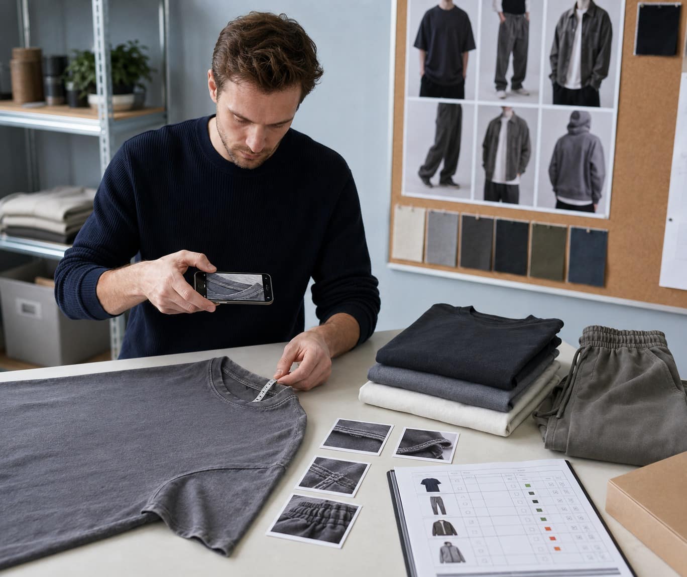 Streetwear and fashion reseller sourcing workflow from China