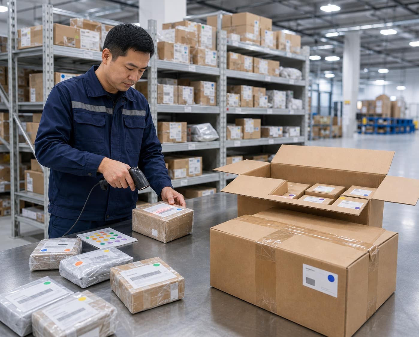 China order consolidation workflow for multiple suppliers